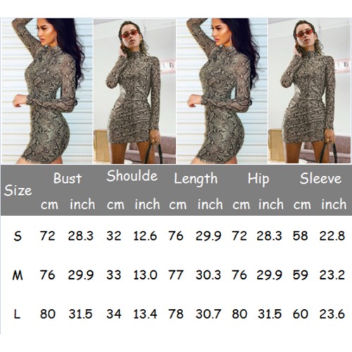 FREESHIP ĐƠN 99K_ Đầm body nữ hoạ tiết da rắn thời trang độc đáo | BigBuy360 - bigbuy360.vn
