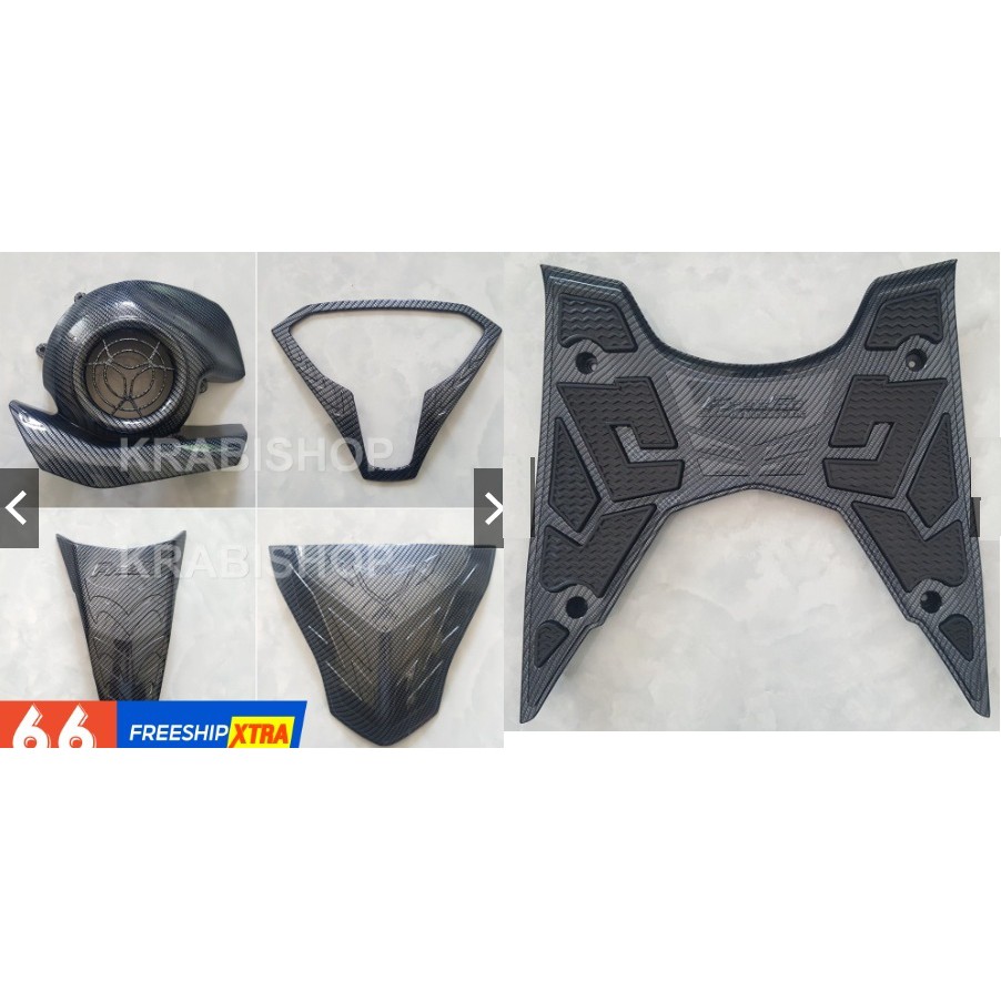 Trọn bộ 14 món ốp Freego Carbon