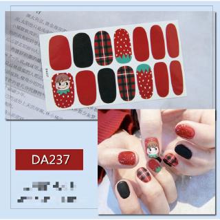 Set 14 sticker dán móng trang trí nghệ thuật
