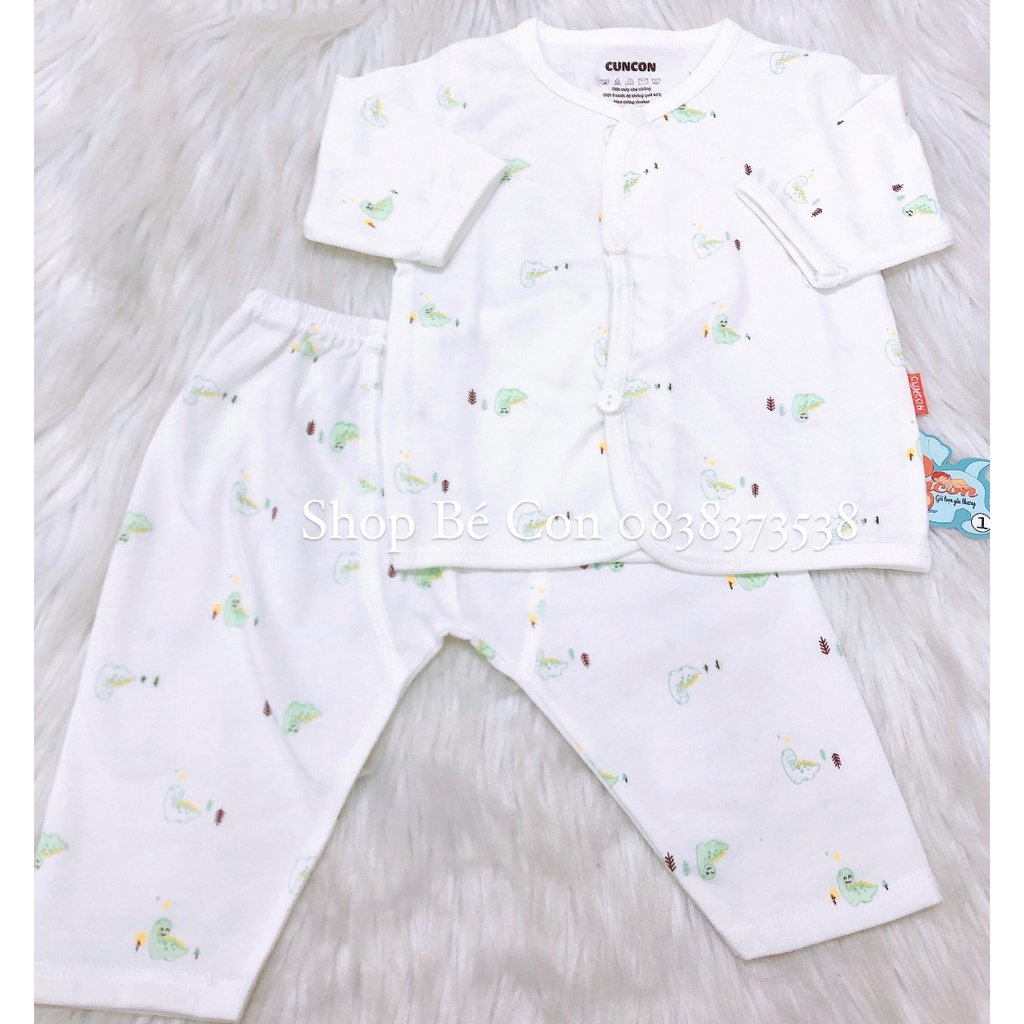 Bộ quần áo dài họa tiết Cún Con cho bé từ sơ sinh - Vải siêu mềm