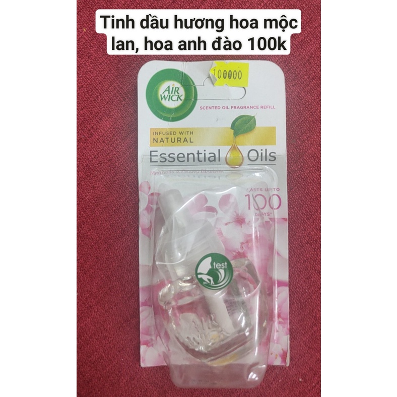 Tinh dầu để lắp vào máy khuếch tán thơm phòng Air Wick hàng Châu Âu 20ml