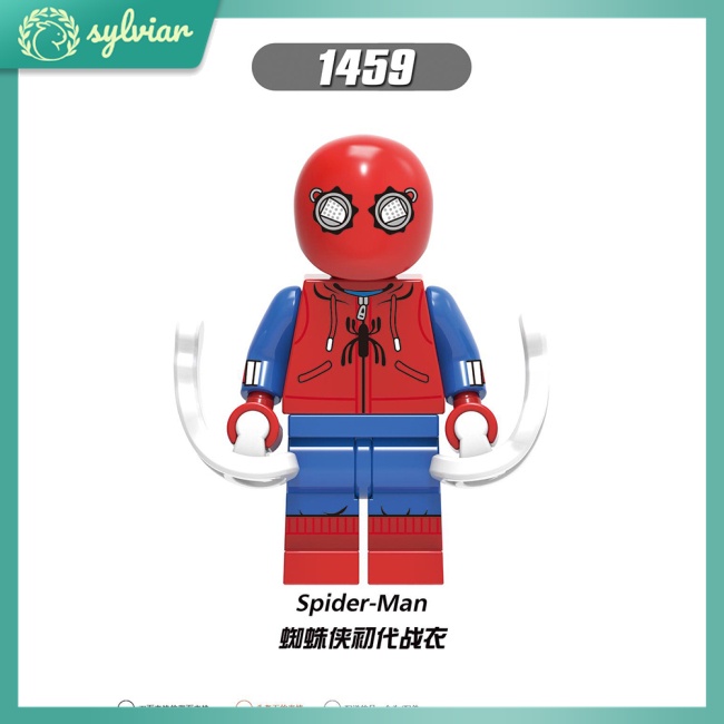 Mô Hình Đồ Chơi Lắp Ráp Nhân Vật Siêu Anh Hùng Người Nhện Bằng Nhựa