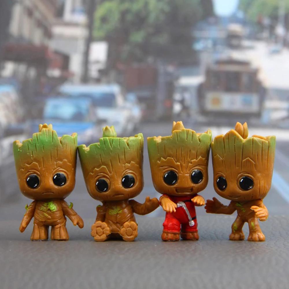 Móc Khóa Hình Groot Dễ Thương Dùng Trang Trí