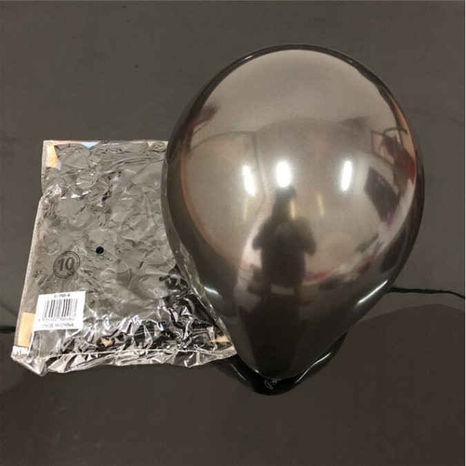 Bong Bóng Nhũ Cao su tròn 10 inch  Bong bong trang trí sinh nhật  Phụ kiện trang trí sinh nhật, trang trí đám cưới