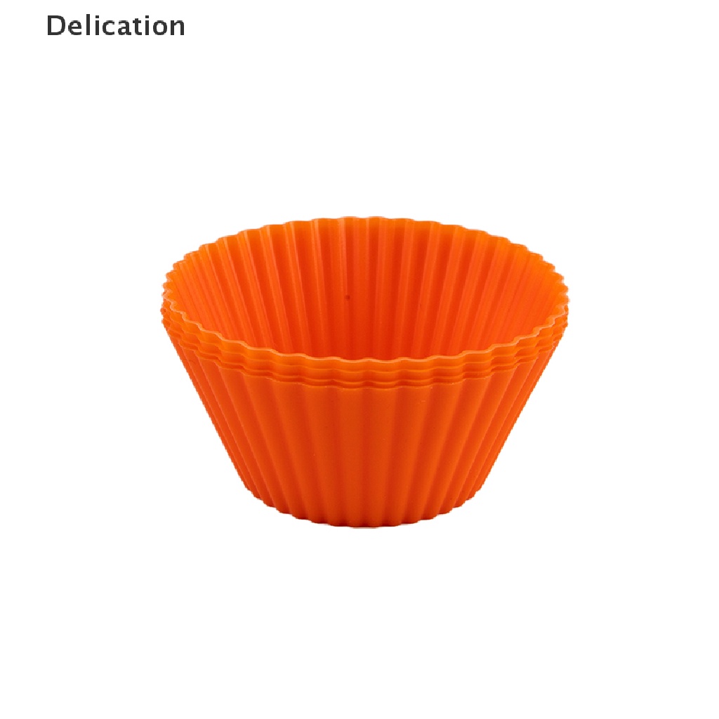Set 4 Cốc Silicone Làm Bánh Muffin Tiện Dụng