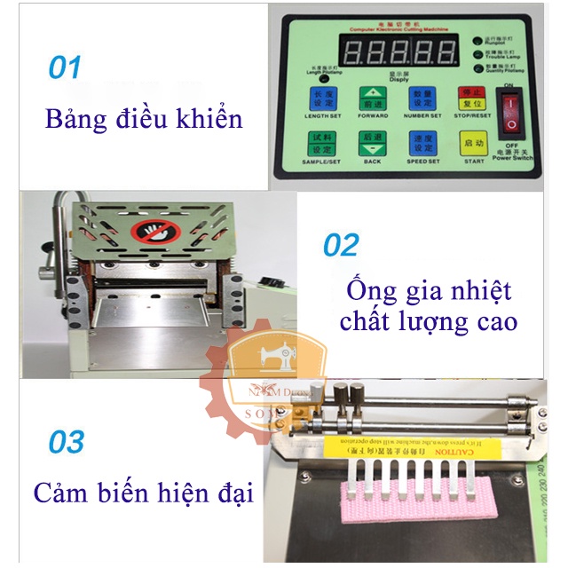 Máy cắt nhãn mác &gt; Dây viền &gt; Dây đai nhiệt tự động