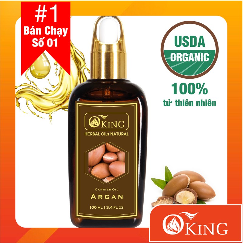 [ORGANIC] Dầu Argan hữu cơ nguyên chất 100ml