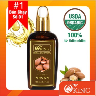 Dầu Argan hữu cơ nguyên chất 100ml