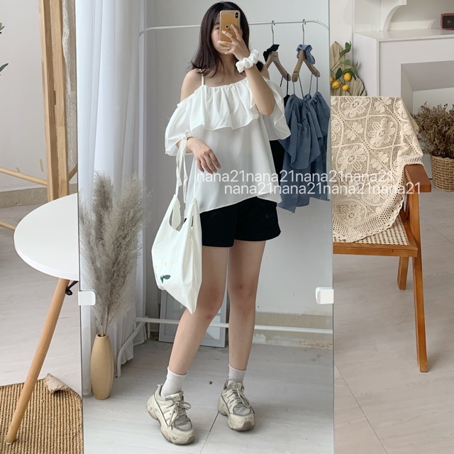 Áo trễ vai bèo