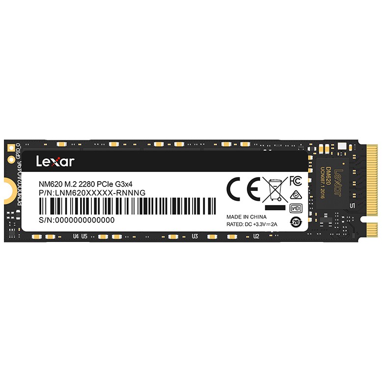 Ổ cứng SSD M2 NVMe Lexar NM620 - 1TB Gen3x4 - LNM620X001T | BigBuy360 - bigbuy360.vn