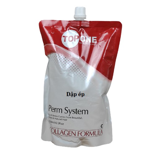 Thuốc uốn Safe a86 Topone Dập uốn ép a86 Topone collagen 1000/1200ML
