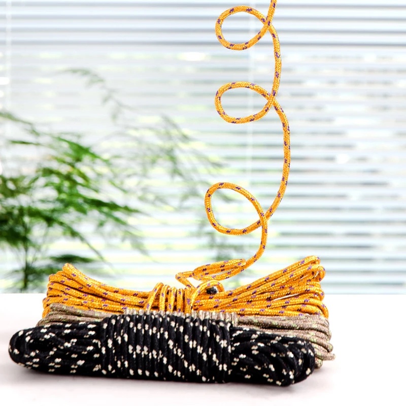 Dây phơi quần áo bằng nylon dài 10m chống trượt và chống gió tiện lợi chất lượng cao