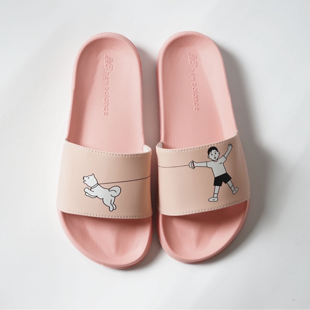 Dép nữ quai ngang New Balance x Noritake 1 ,mang êm chân, đế bền, chống trơn trượt ,BH 1 năm, BGHOUSE