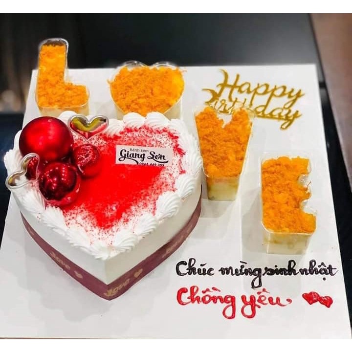 Khuôn Làm Bánh Chữ LOVE, Khuôn Làm Bánh Chữ I love U, Khuôn bánh Tiramisu, Khuôn Thạch Rau Câu, Pudding