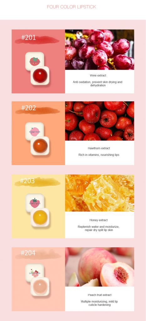 [Hàng mới về] Son dưỡng môi ANNIES thiết kế hình cầu dưỡng ẩm loại bỏ tế bào chết và đổi màu theo nhiệt độ độc đáo