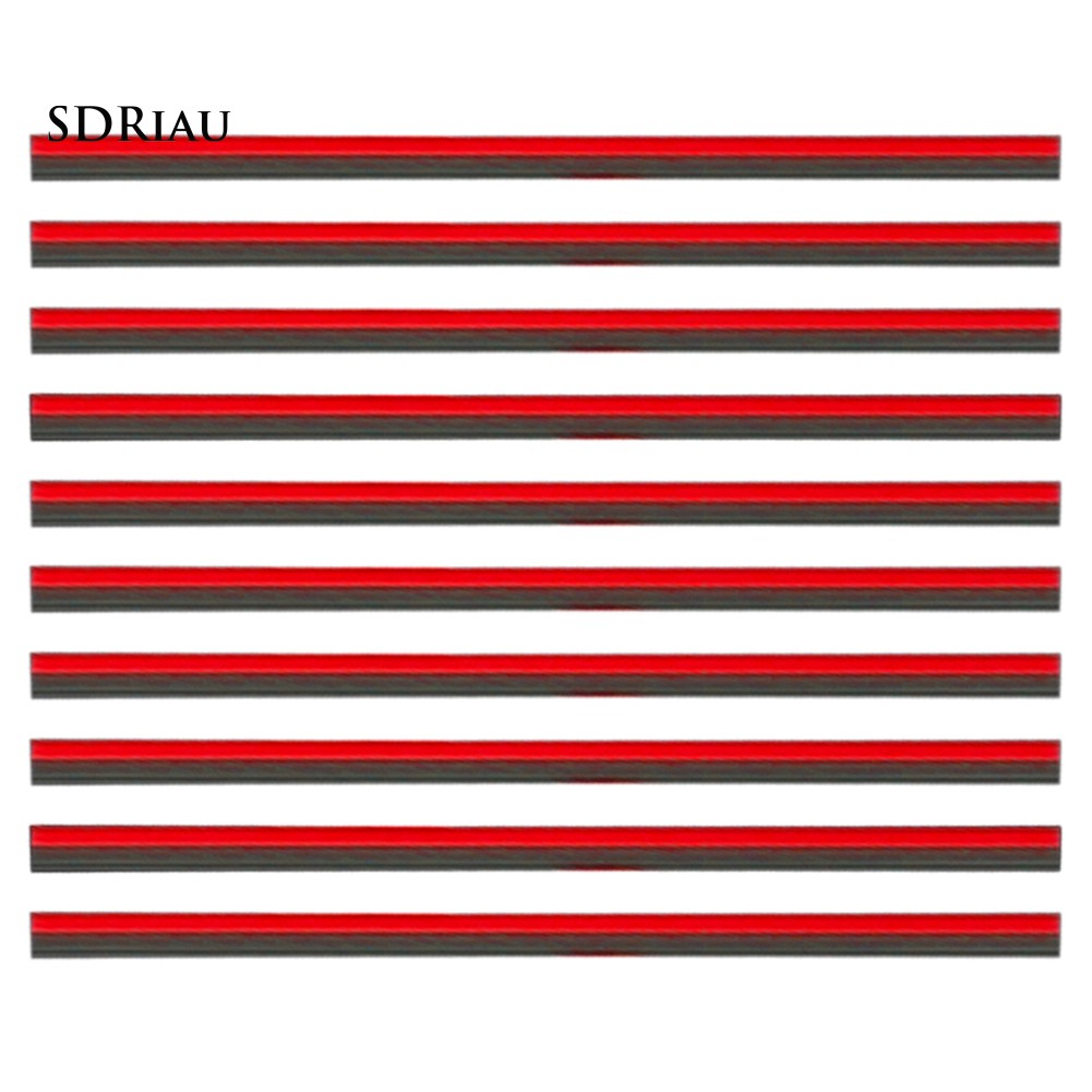 10Pcs Universal U Shape Car Air Conditioner Outlet Trim Strip Grille Decoration