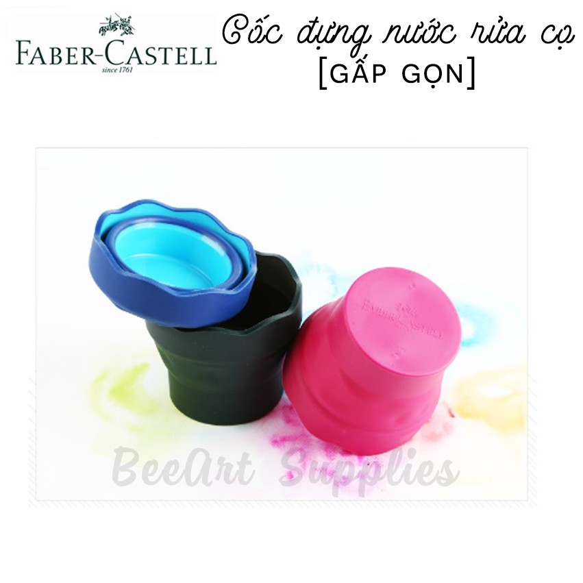 CỐC ĐỰNG NƯỚC RỬA CỌ GẤP GỌN FABER-CASTELL CLIC&amp;GO