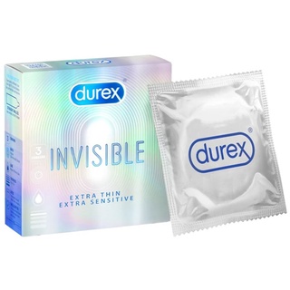 Bao Cao Su DUREX INVISIBLE (EXTRA THIN, EXTRA SENSITIVE) Siêu Mỏng
