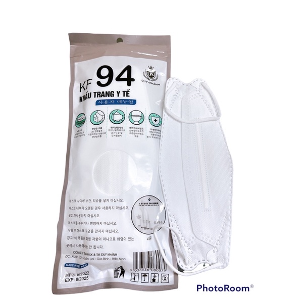 ✅Khẩu trang KF94 - Chống Bụi Mịn Và Kháng Khuẩn