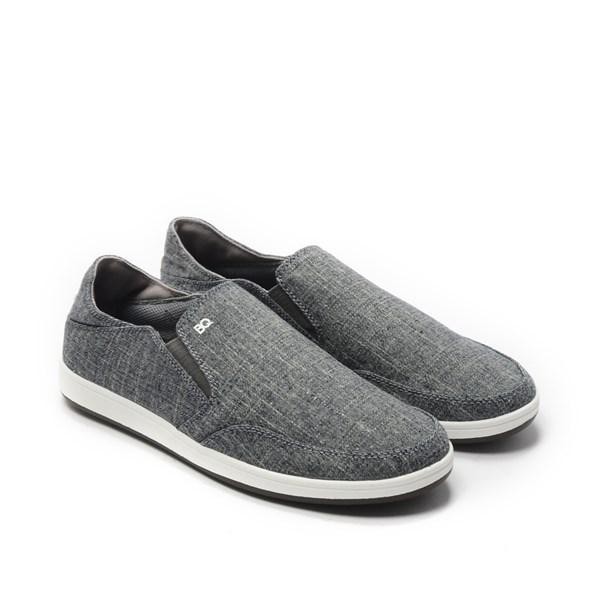Giày Slip-on nam BQ xỏ may viền mũi GTT 6244