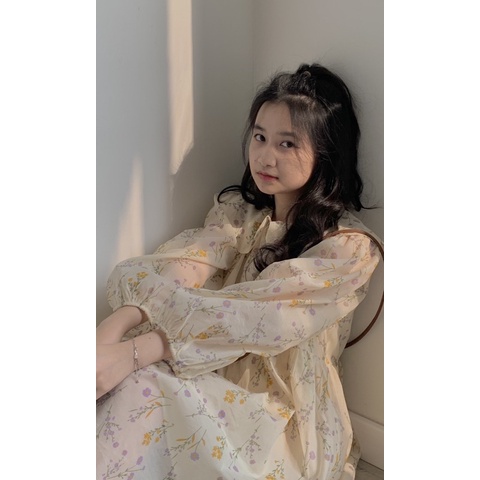 Váy babydoll in hoan nhí kèm váy 2 dây Daisy Dress BJ11 LOLLIE STUDIO