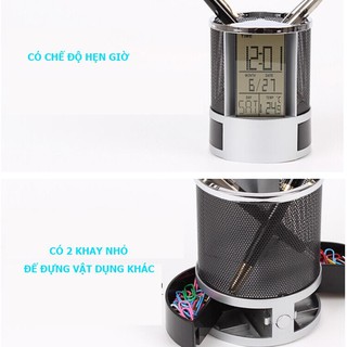 Hộp Cắm Bút Đồng Hồ Lịch Kỹ Thuật