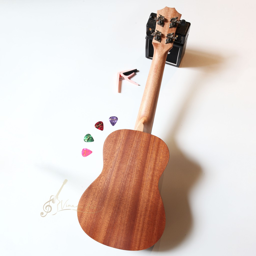 Đàn Ukulele BWS Tenor / Concert / Soprano Mahogany Trơn Chính Hãng