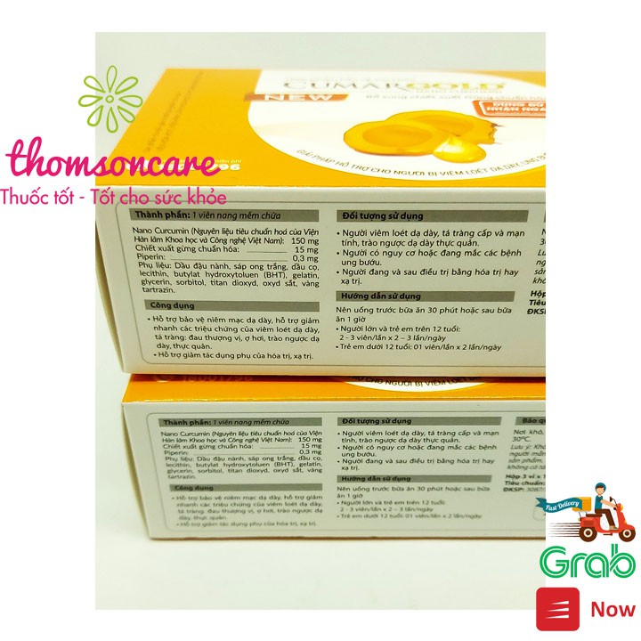 CumarGold Mẫu mới - Thêm chiết xuất gừng - hỗ trợ giảm đau dạ dày - Mua 12h tặng 1h bằng tem tích điểm | BigBuy360 - bigbuy360.vn