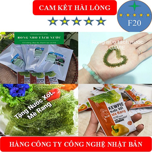 [500gr] Rong Nho Tách Nước tặng Sốt Mè Rang  𝑭𝑹𝑬𝑬𝑺𝑯𝑰𝑷