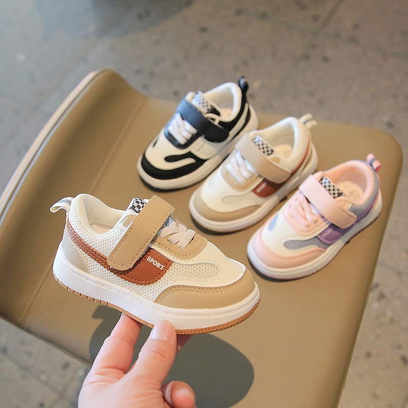Giày thể thao cho bé trai và bé gái phong cách năng động 0-3 tuổi