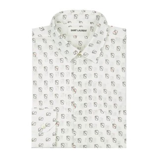 Sơ mi Saint Laurent Paris Lá Bài