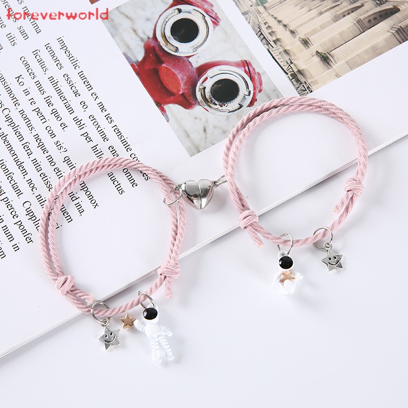 Cặp Vòng Tay Mặt Hình Phi Hành Gia Và Ngôi Sao Nhiều Kiểu Dáng Nam Châm Trái Tim Hút Nhau Cho Các Cặp Đôi | BigBuy360 - bigbuy360.vn