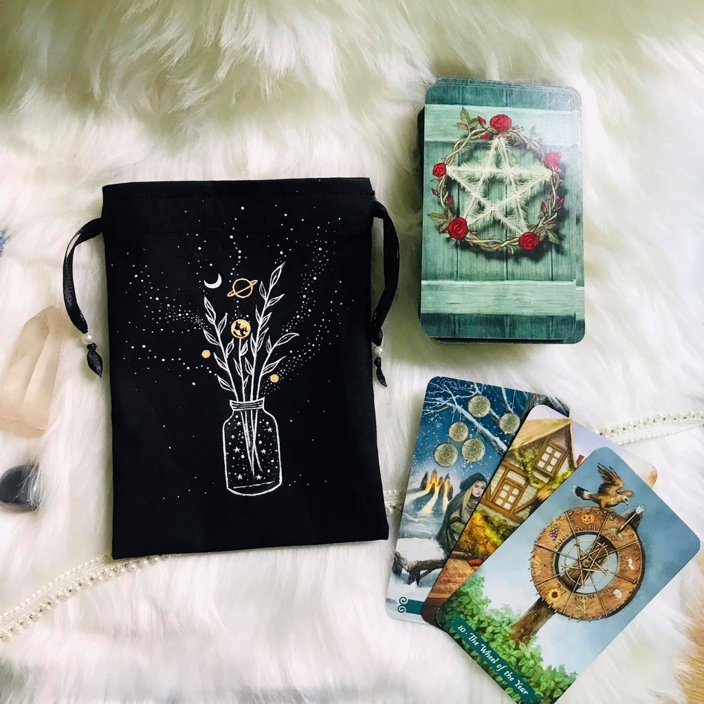Túi đựng bài tarot Pot of small planets
