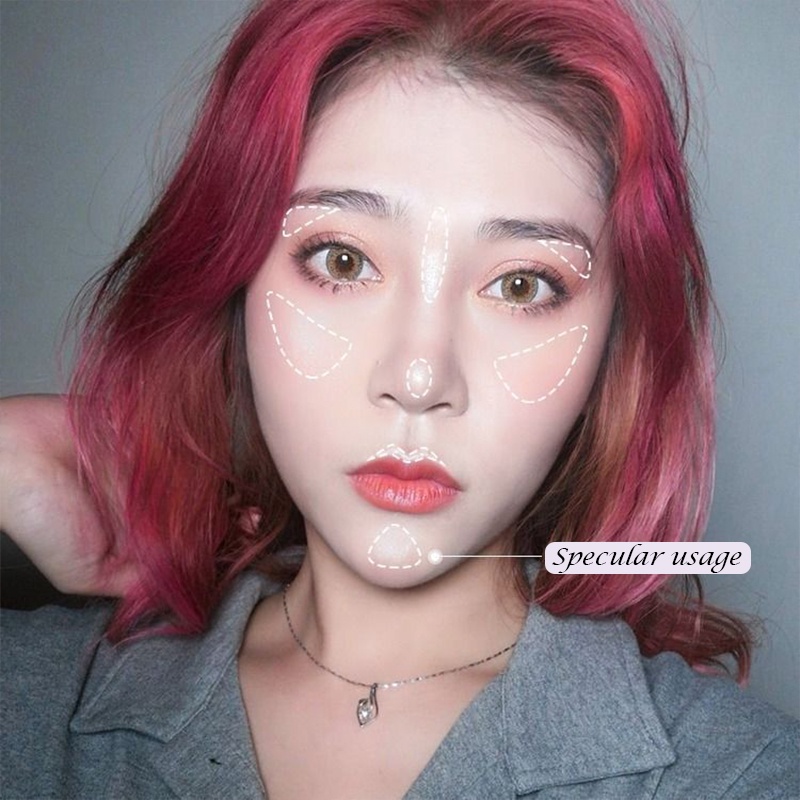 Phấn bắt sáng SUAKE lấp lánh chống thấm nước lâu trôi làm nổi bật lớp trang điểm 70g
