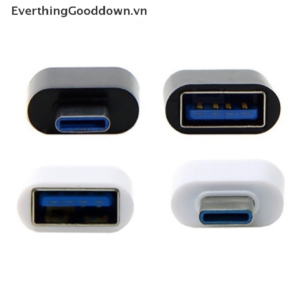 Bộ Chuyển Đổi OTG Từ USB Cái Sang Type-C Đực Cho Điện Thoại Android