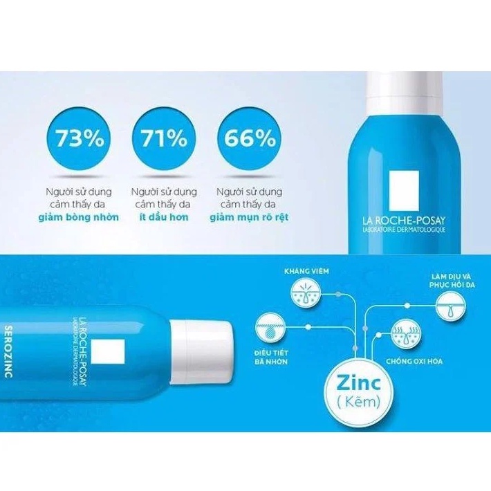 La Roche-Posay Serozinc - Xịt Khoáng Làm Sạch, Giảm Bóng Nhờn Cho Da Dầu Mụn La RochePosay Serozinc | BigBuy360 - bigbuy360.vn