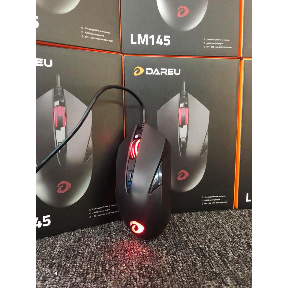 Chuột Gaming DAREU LM145 ( MULTI LED AVAGO 3050 )