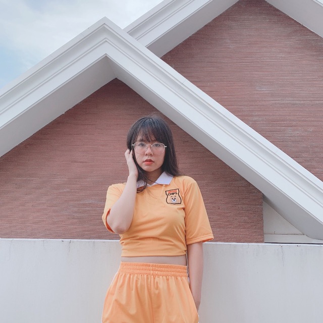 áo croptop nữ Cotton siêu mịn co giãn 4 chiều