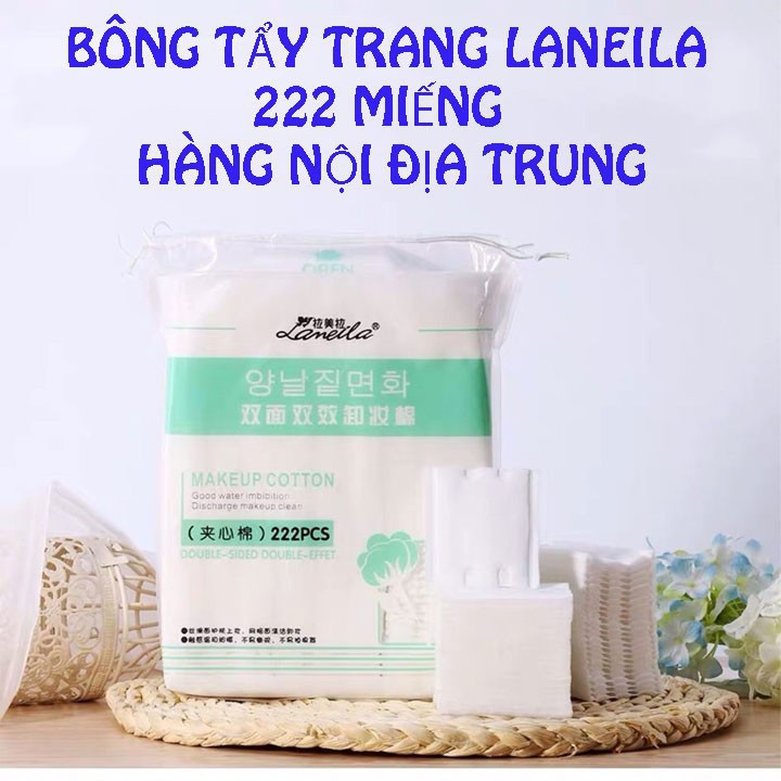 BÔNG TẨY TRANG LANEILA 222 MIẾNG