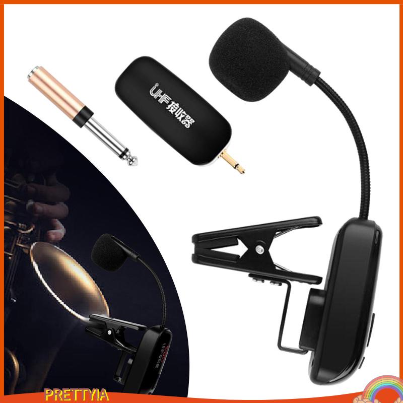 Micro Kẹp Kèn Saxophone Không Dây Cho Kèn Trombone Clarinet Tuba