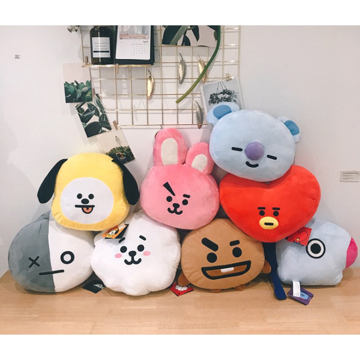 Gối ngủ bt21 unoff kpop nhiều màu dễ thương