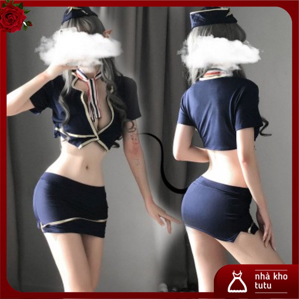 Full set Đồ ngủ Cao cấp Cosplay Cơ trương đủ phụ kiện L275