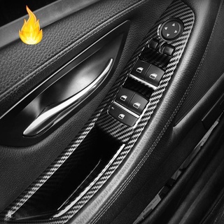 Vỏ bọc tay nắm cửa trong xe hơi bằng sợi carbon cho bmw f10 f11 5 series