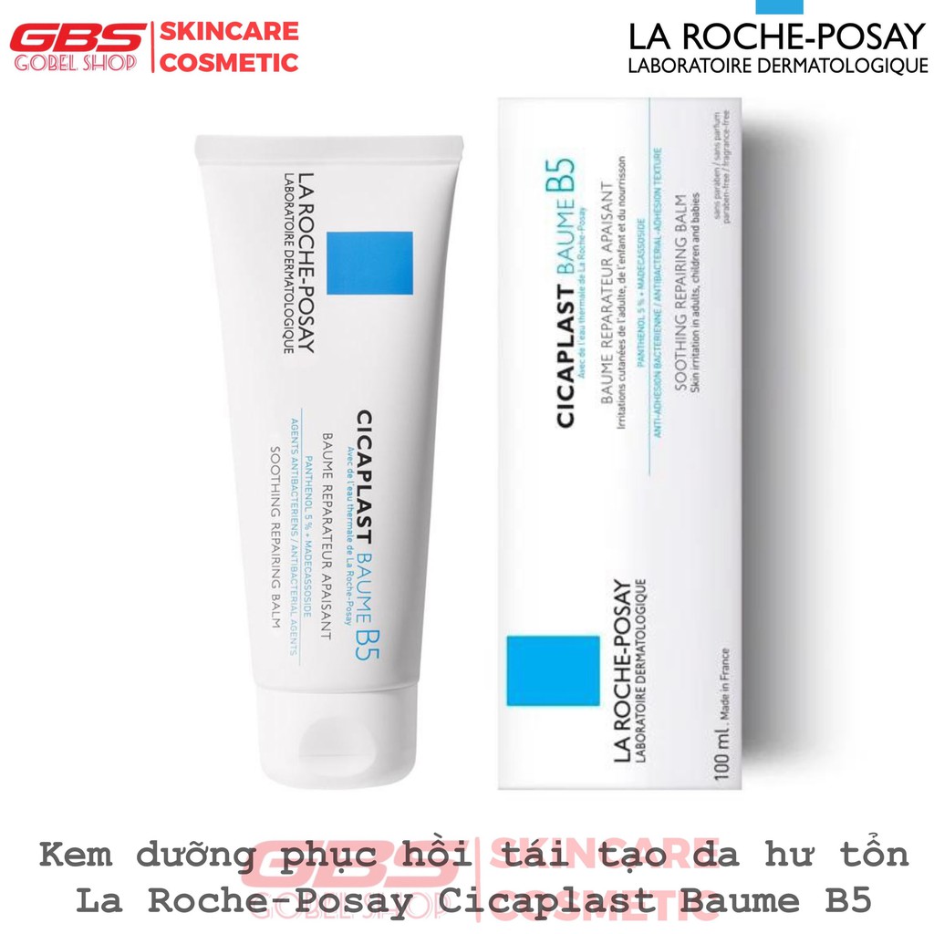 LA ROCHE POSAY - Kem dưỡng phục hồi tái tạo da hư tổn La Roche - Posay Cicaplast Baume B5