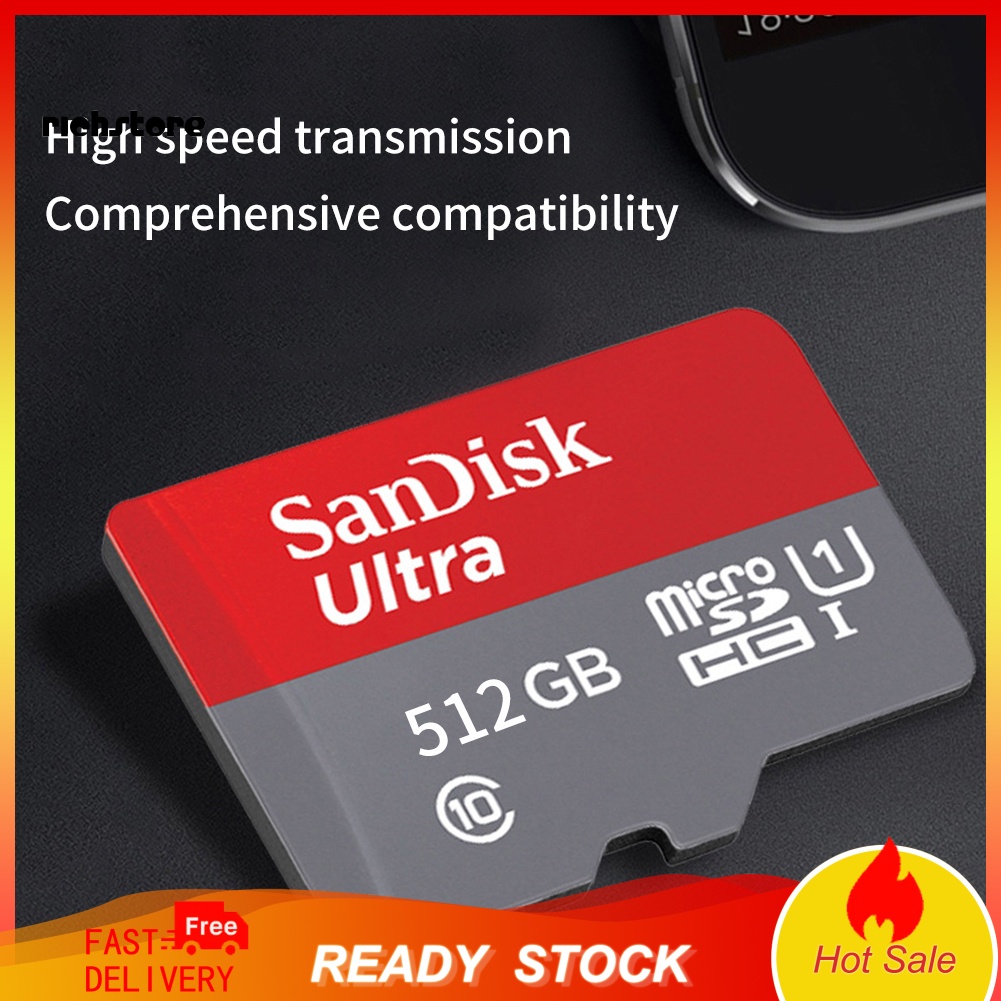 Thẻ Nhớ Micro 512GB TF Tốc Độ Cao Xdnccx 1T