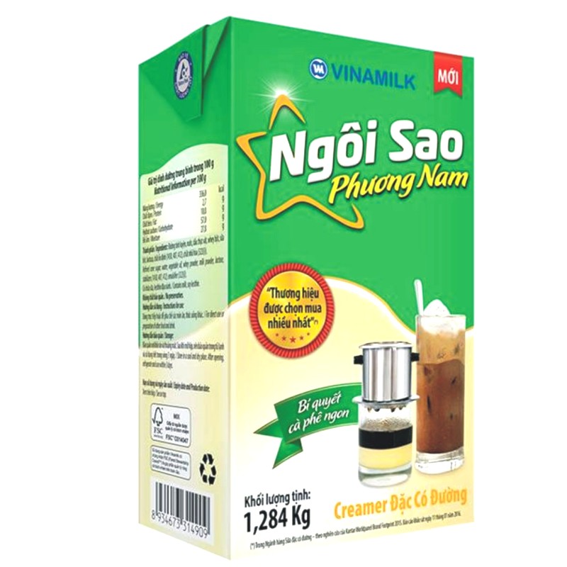 Sữa đặc ngôi sao phương nam 1.284g