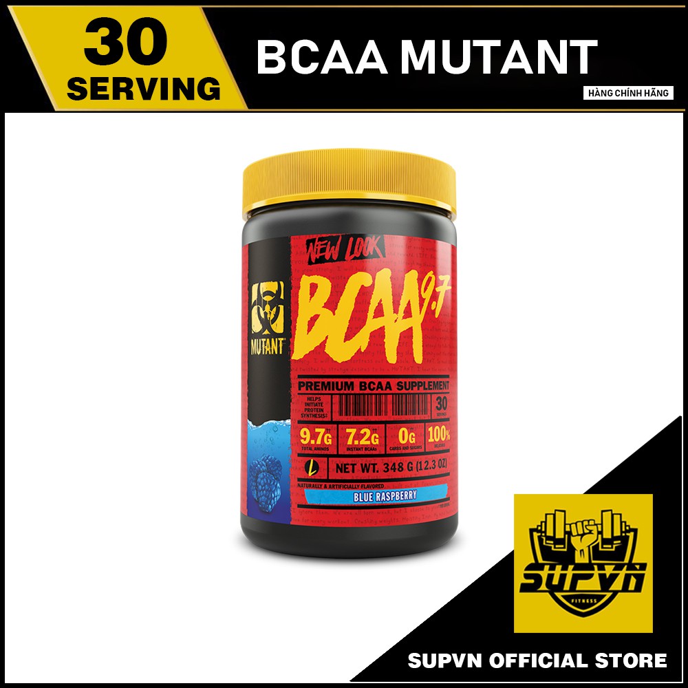Mutant Bcaa 9.7 - Hỗ trợ phát triển cơ bắp và phục hồi cơ, chống dị hóa cơ 30ser