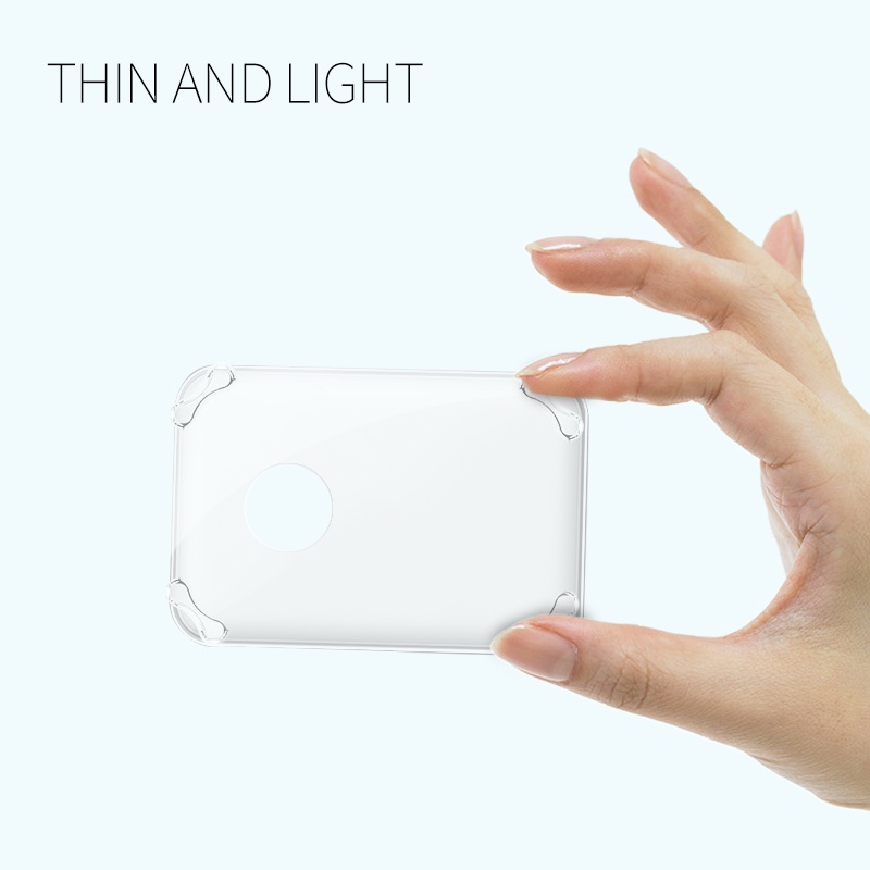 Ốp Điện Thoại TPU Trong Suốt Có Túi Khí Chống Sốc Chống Rơi Cho Apple MagSafe