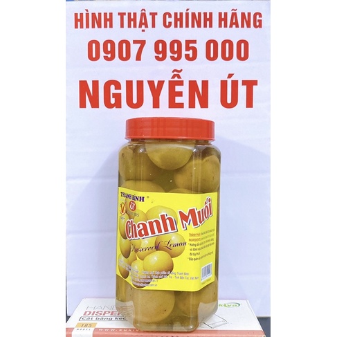 Chanh muối thanh bình hủ 850g