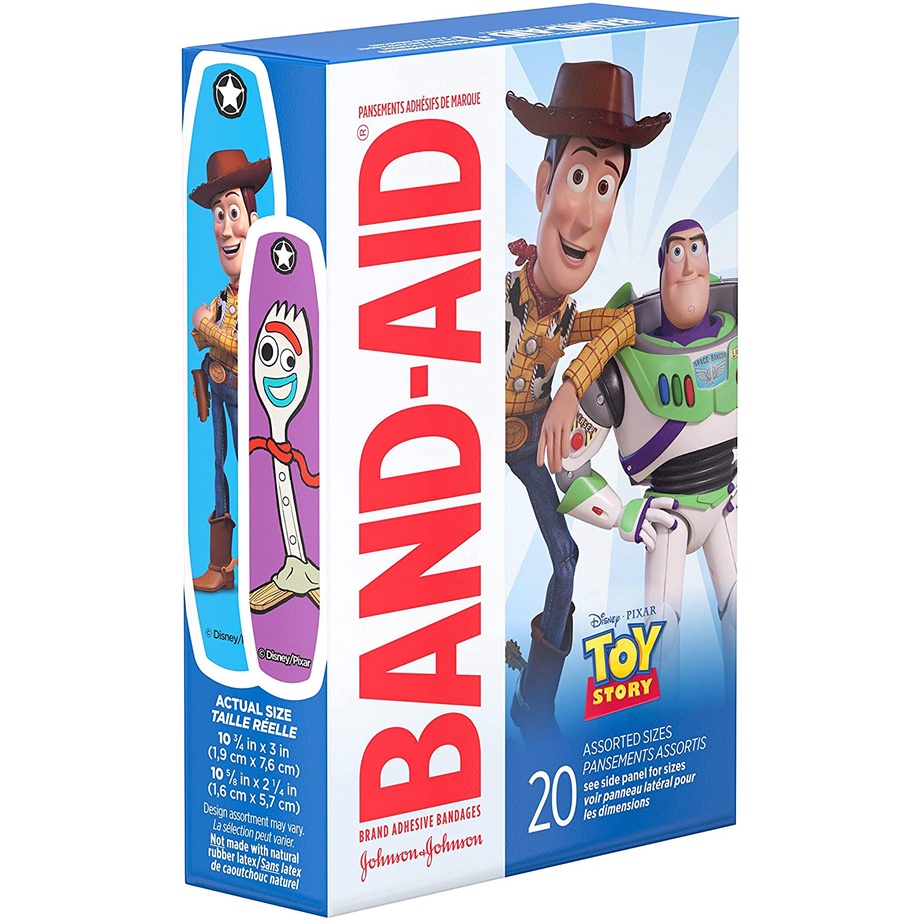 BĂNG CÁ NHÂN BAND-AID HOẠT HÌNH CHO BÉ